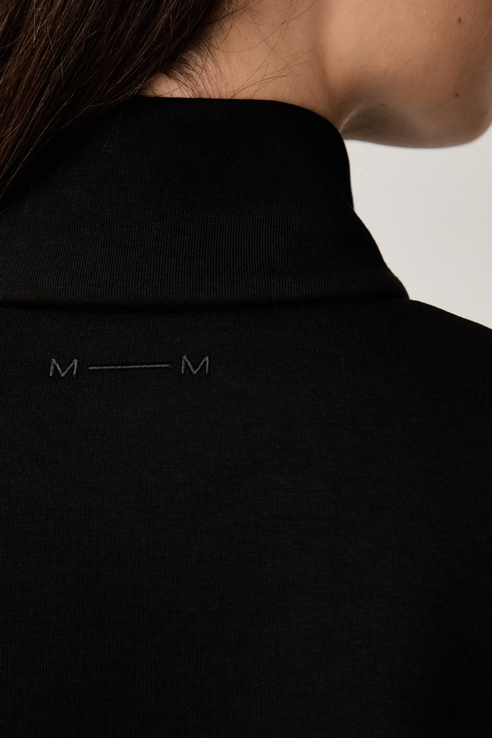 MM by Max Mara bluza rozpinana damska z bawełną MMLVOLUME 2626926037600 czarny