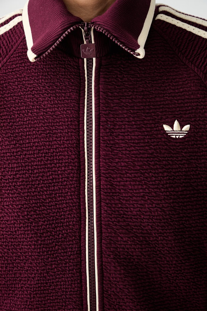 adidas Originals Firebird felpa con cerniera in cotone da donna KR9607