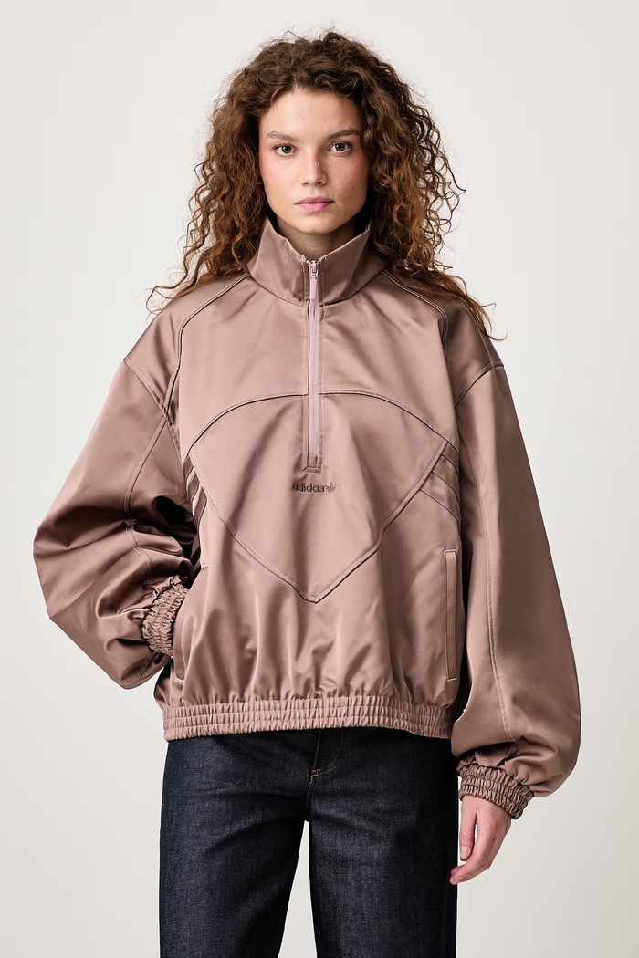 adidas Originals Cutline bluza rozpinana damska beżowy KR9600