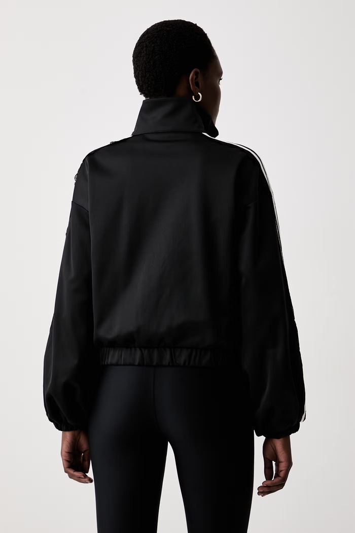 Одежда adidas Originals кофта на застёжке для женщин Lace Injection LG4279 чёрный