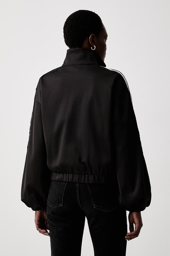 Одежда adidas Originals кофта на застёжке с хлопком Lace Injection LG4278 коричневый