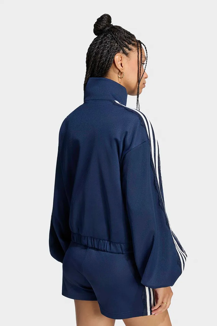 adidas Originals Bluza rozpinana damska Lace Injection LG4277 granatowy AW26