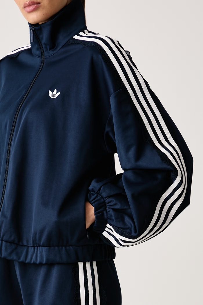 Jopica ženska Lace Injection adidas Originals LG4277 mornarsko modra