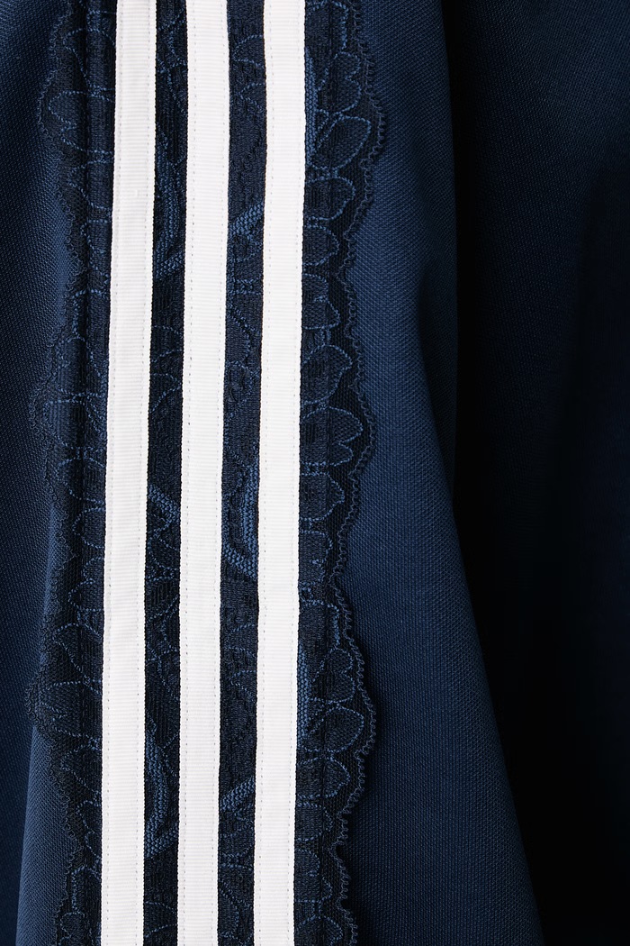 Jopica ženska Lace Injection adidas Originals mornarsko modra LG4277