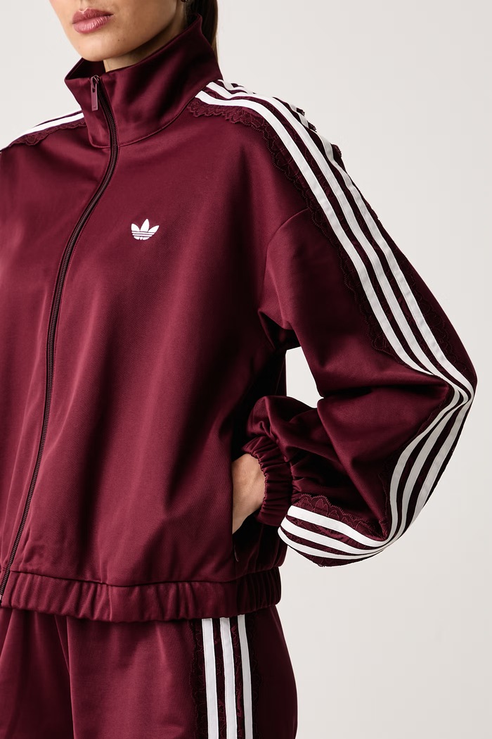 Jopica ženska Lace Injection adidas Originals LG4276 bordo