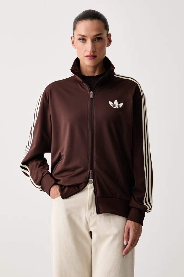 adidas Originals jopica ženska Firebird rjava LC6499