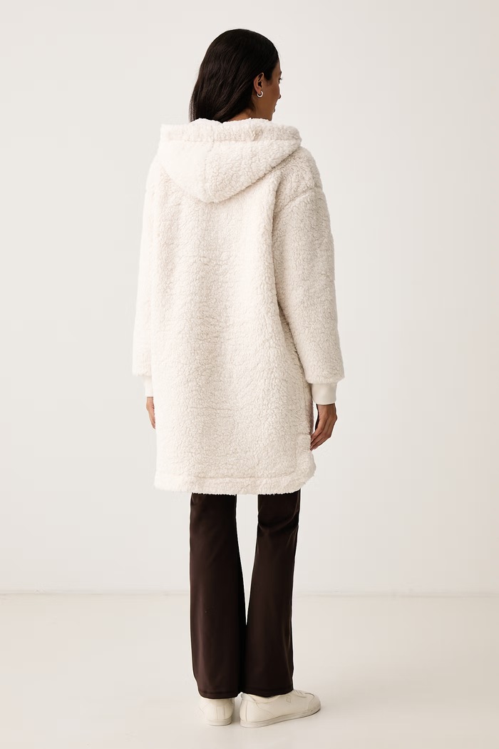 Odzież DKNY Bluza polarowa damska YI30127 beżowy