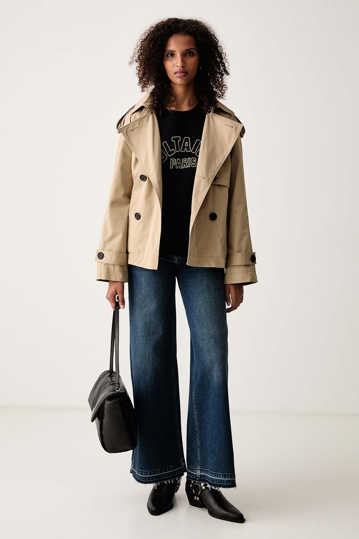Zadig&Voltaire Суичър дамски от памук SUNCA JWSS01745 черен AW26