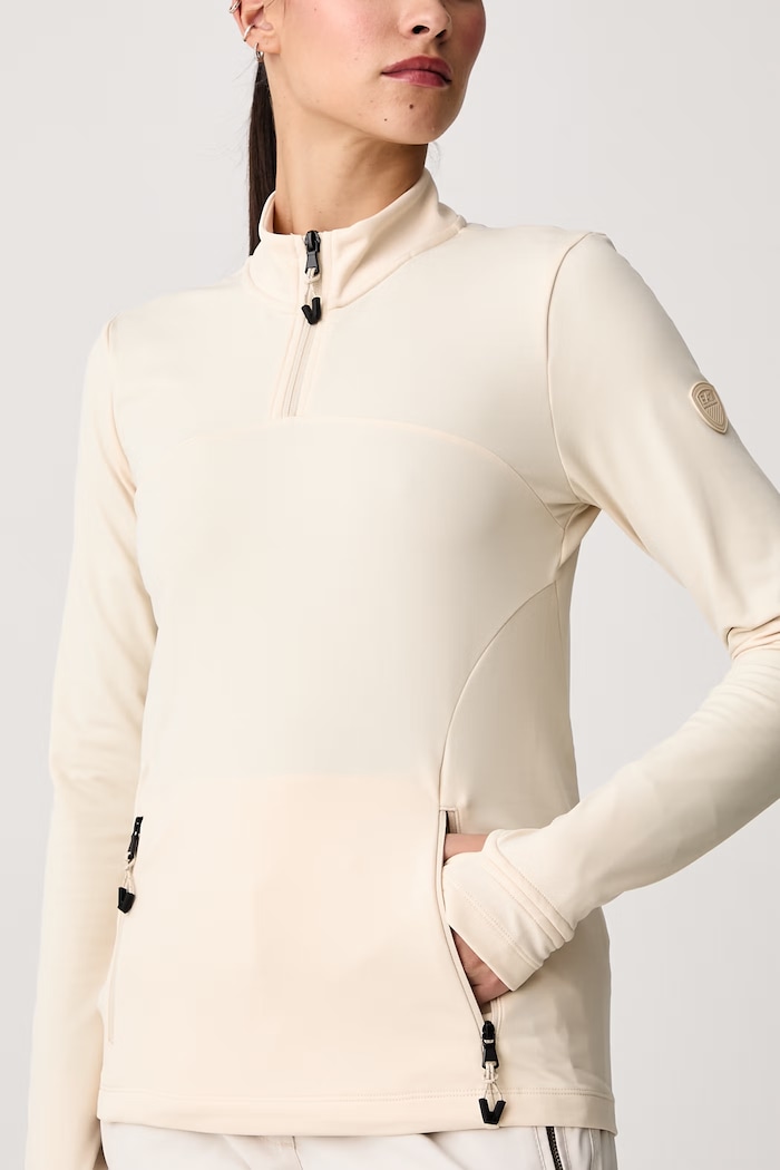 Bluza sportowa damska EA7 Emporio Armani AF14634.7W001275 beżowy