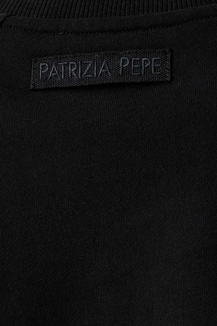 Patrizia Pepe bluza damska bawełniana 8M0009.J079 czarny