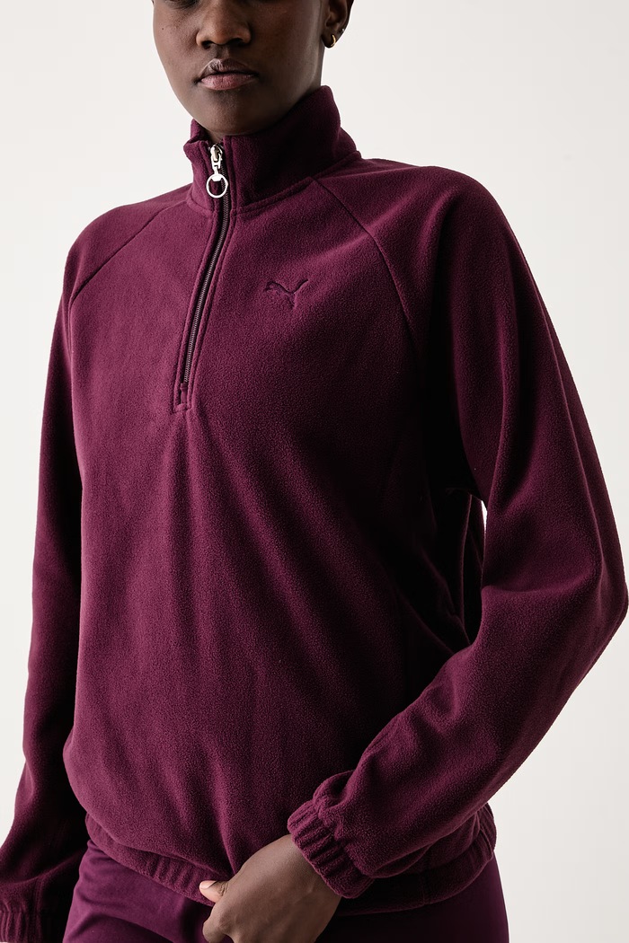 Bluza polarowa damska HER Puma 695422 bordowy