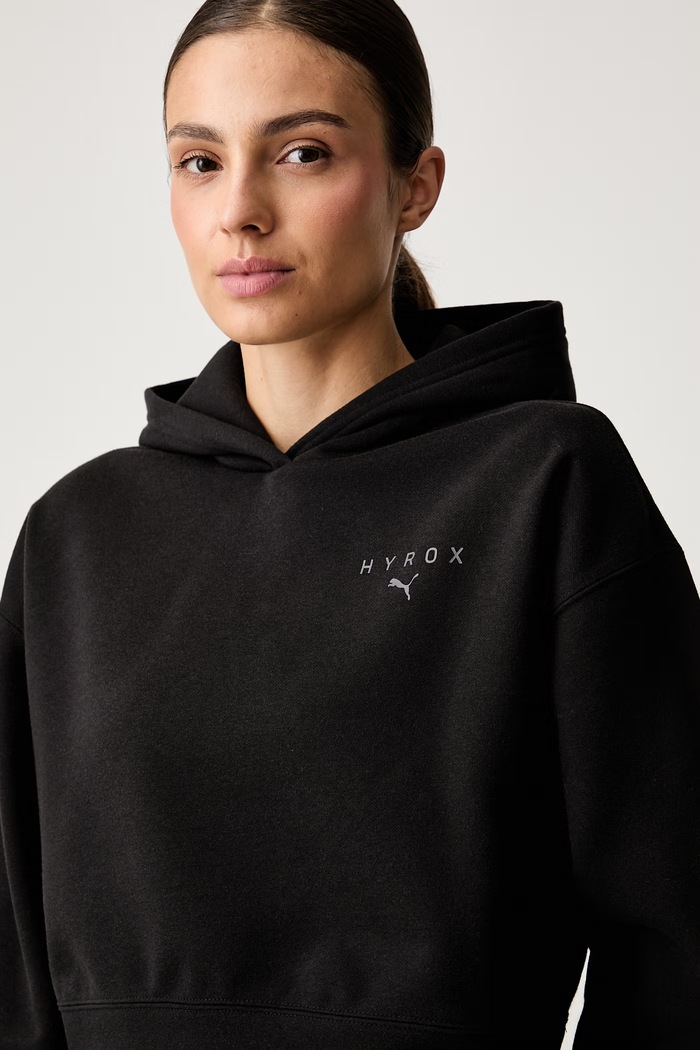 Puma bluza z kapturem damska z bawełną HER czarny 694027