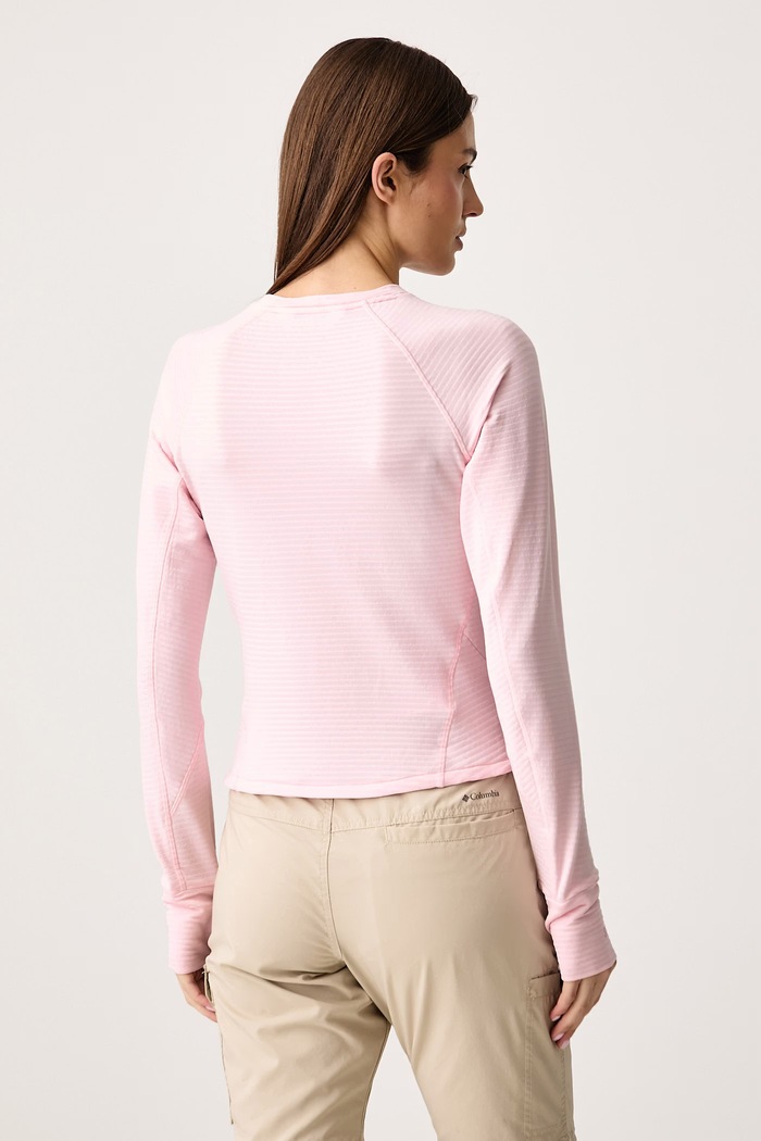 Odzież Salomon Longsleeve sportowy damski LC3050500 różowy
