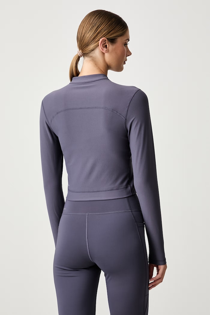 Odzież Puma longsleeve treningowy damski Cloudspun 529157 fioletowy