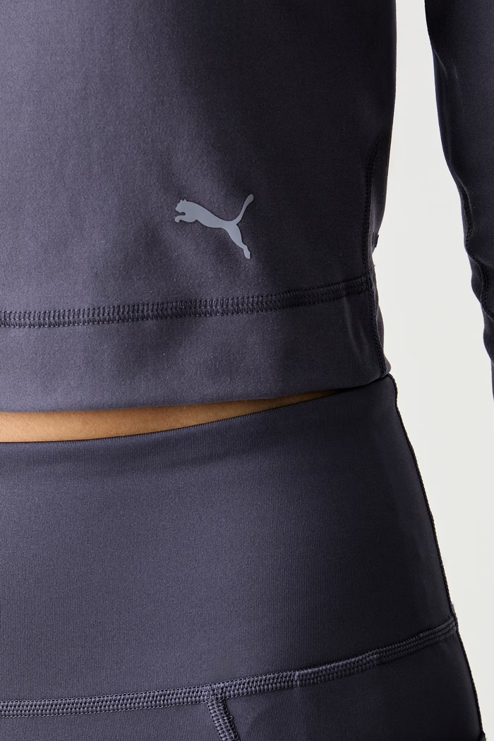 Puma longsleeve treningowy damski Cloudspun 529157 fioletowy
