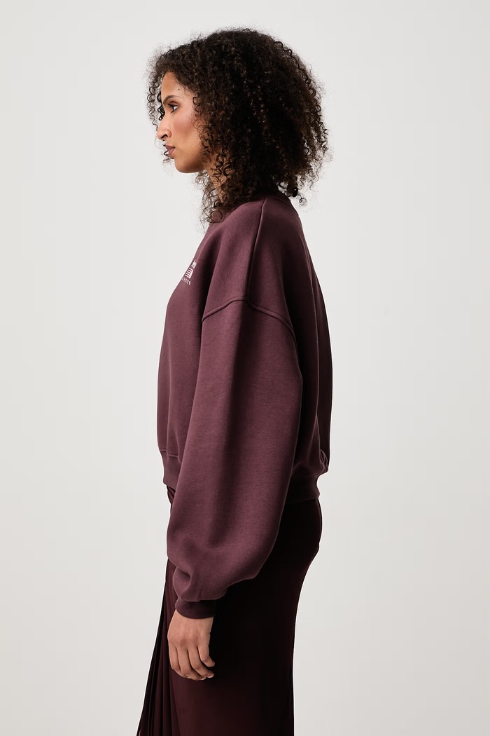 Damskie z bawełną New Balance WT62T7JOYLR bordowy