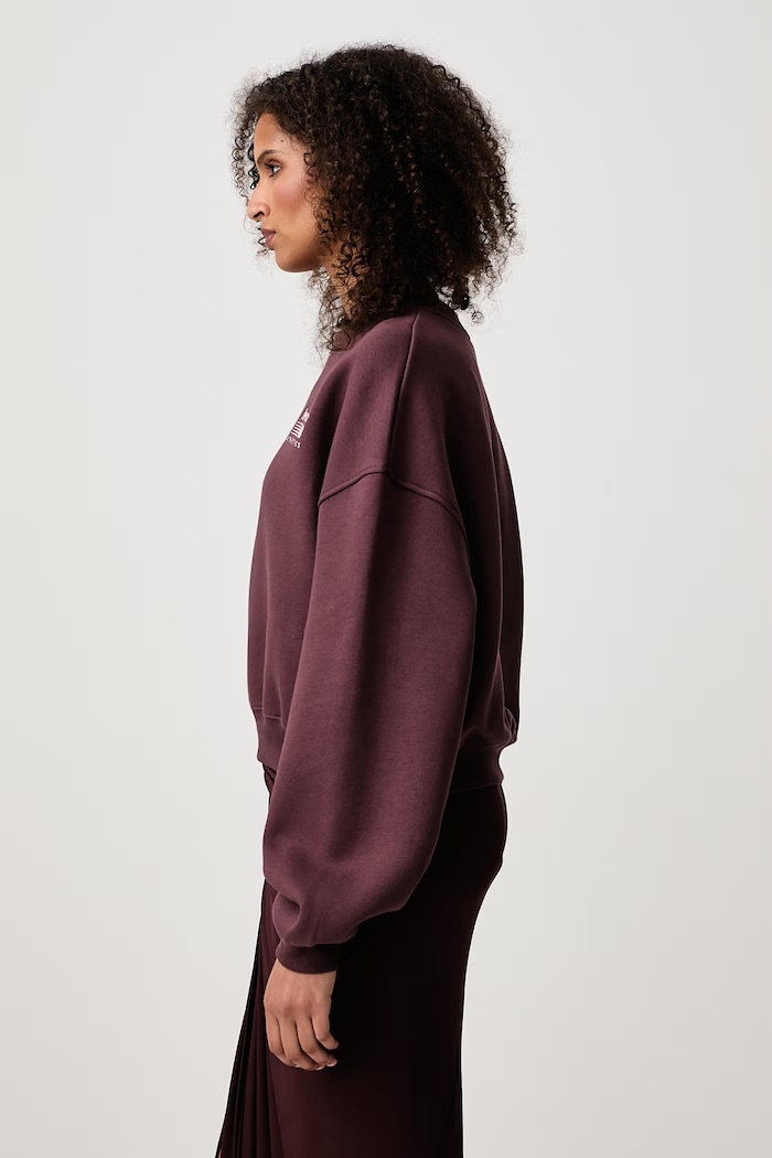 Damskie z bawełną New Balance WT62T7JOYLR bordowy