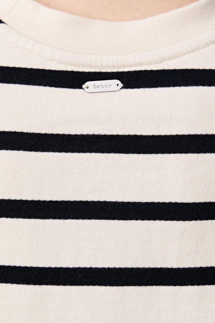 Barbour bluza damska bawełniana Aylesby LOL0683 beżowy