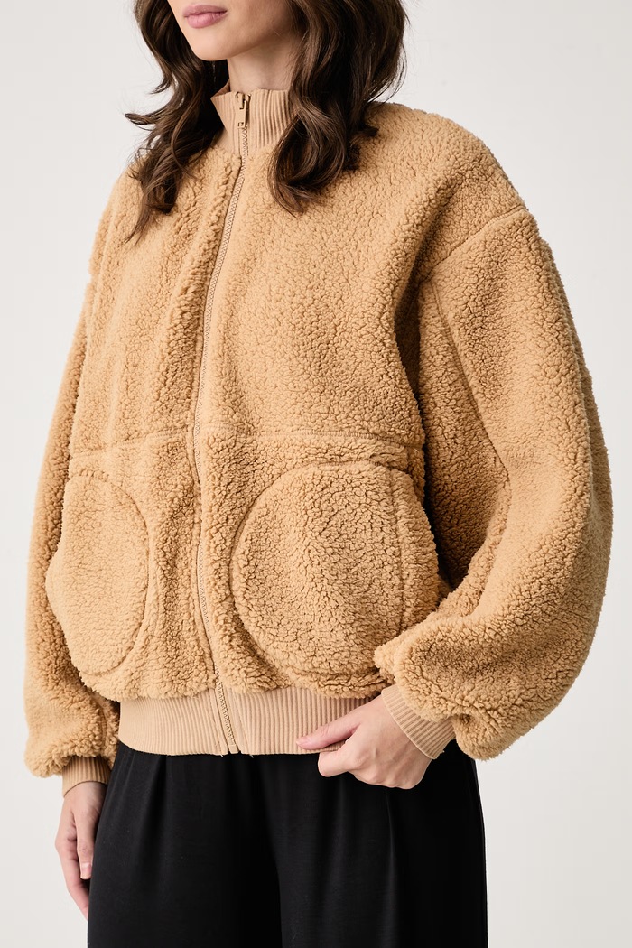 Bluza rozpinana damska women'secret 3144624 beżowy