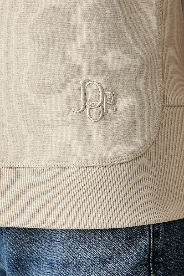 Joop! bluza z kapturem damska z bawełną 30103818 beżowy