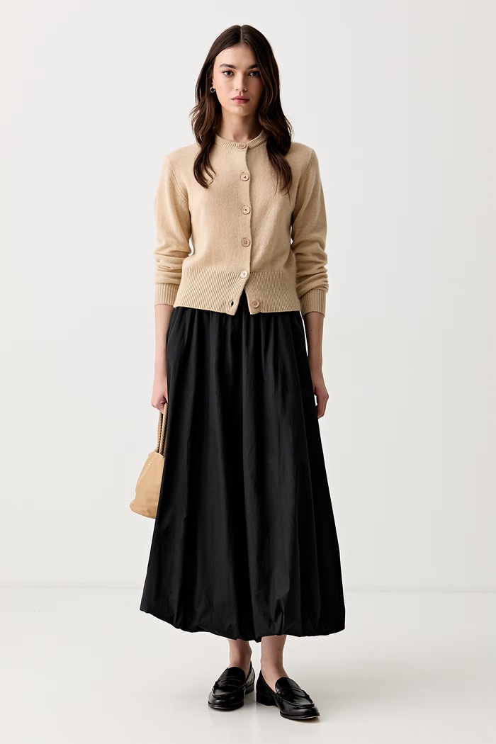 Joop! svetr dámský s příměsí vlny 30103332 béžová AW26