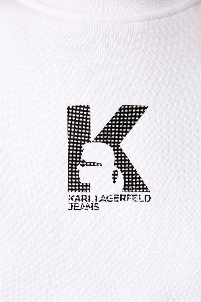 Karl Lagerfeld Jeans кофта для женщин из хлопка B3W20044 белый