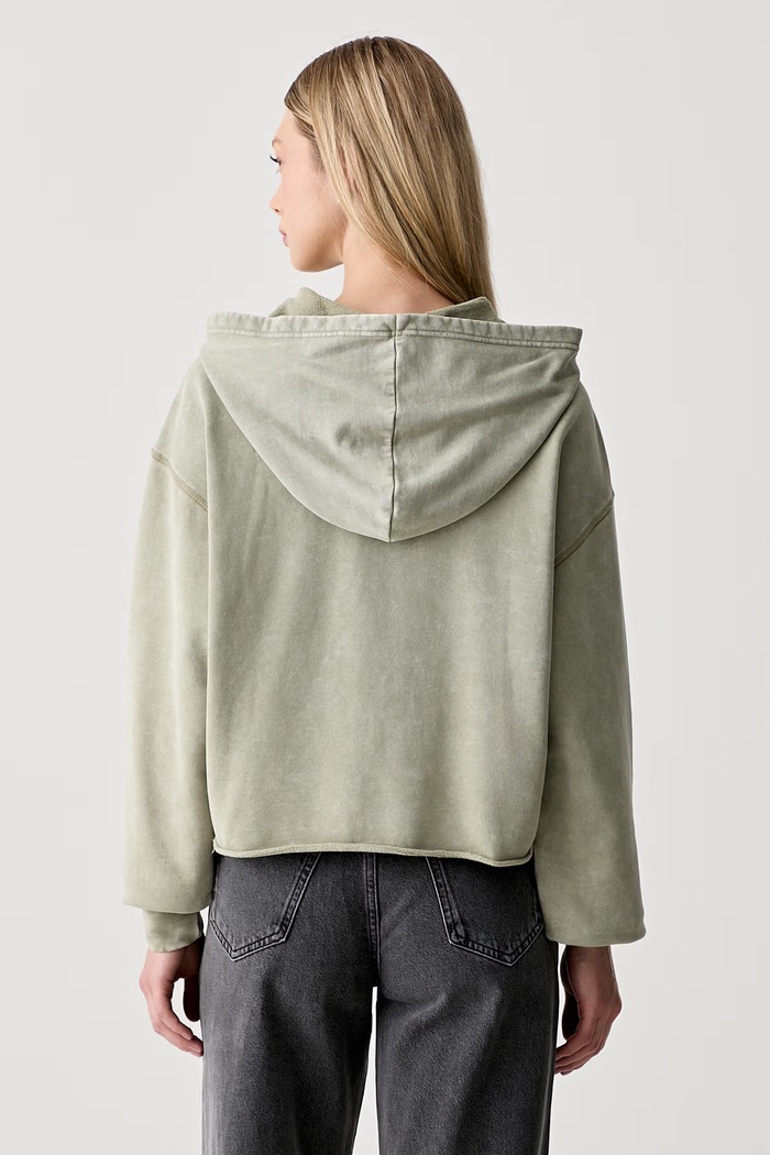 Odzież Karl Lagerfeld Jeans bluza oversize damska bawełniana B3W20020 zielony