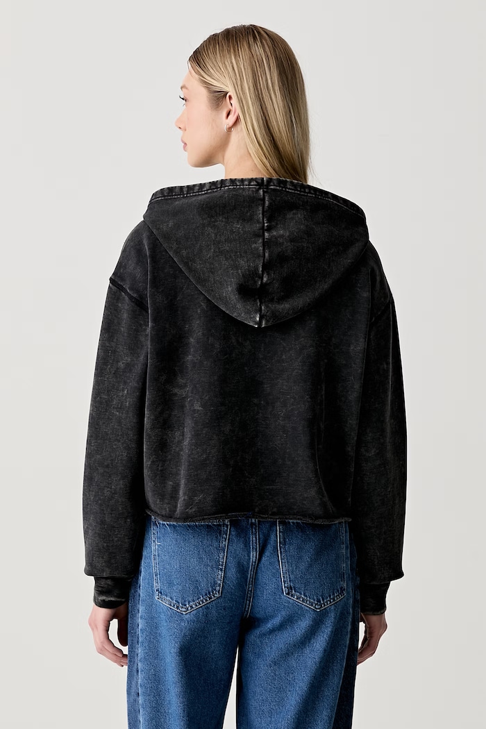 Odzież Karl Lagerfeld Jeans bluza oversize damska bawełniana B3W20020 czarny