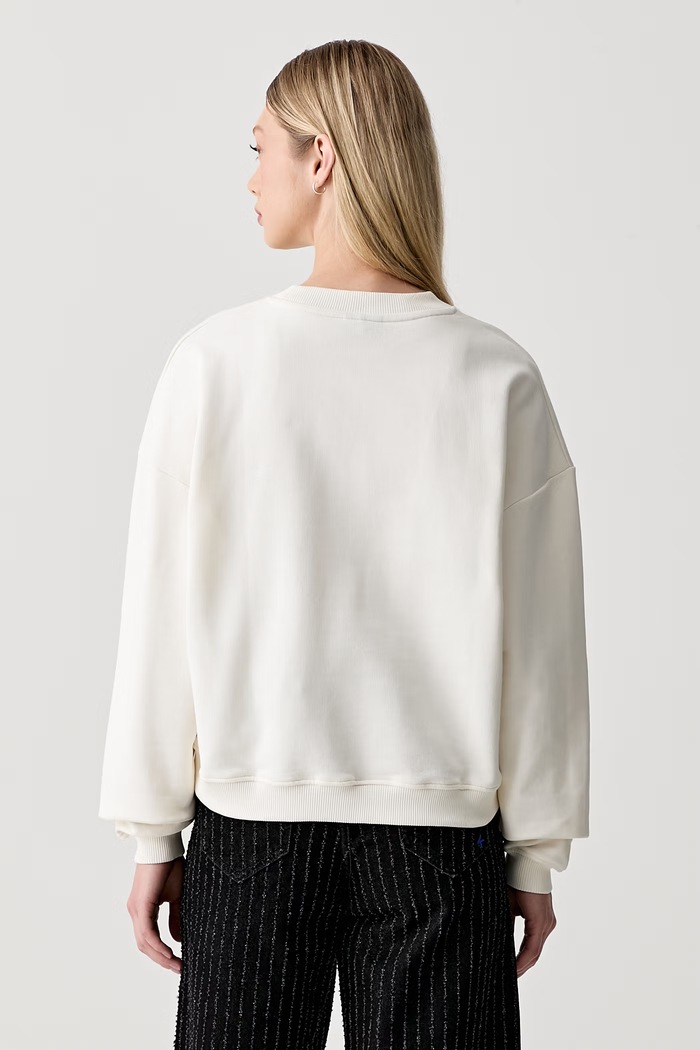 Odzież Karl Lagerfeld Jeans bluza damska bawełniana B3W20018 beżowy