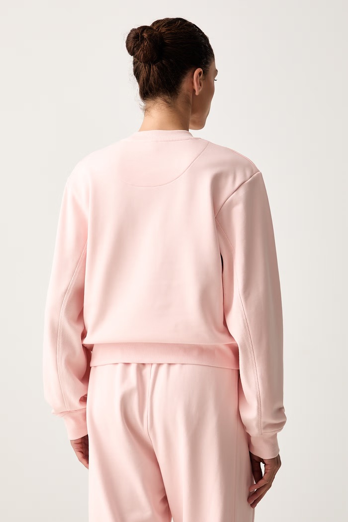 Odzież adidas by Stella McCartney bluza damska bawełniana KR6276 różowy