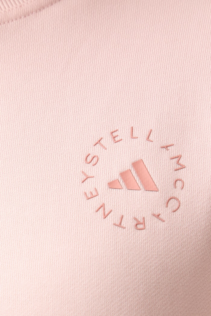 adidas by Stella McCartney bluza damska bawełniana KR6276 różowy