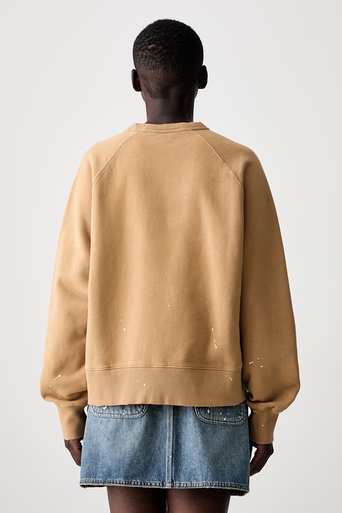 Odzież Carhartt WIP W Painter bluza z kapturem bawełniana damska I036843 brązowy