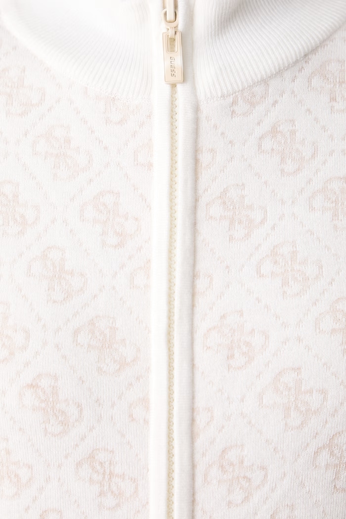 Bluza rozpinana damska z dodatkiem wełny ANEIRA Guess beżowy V6BR03.Z1482