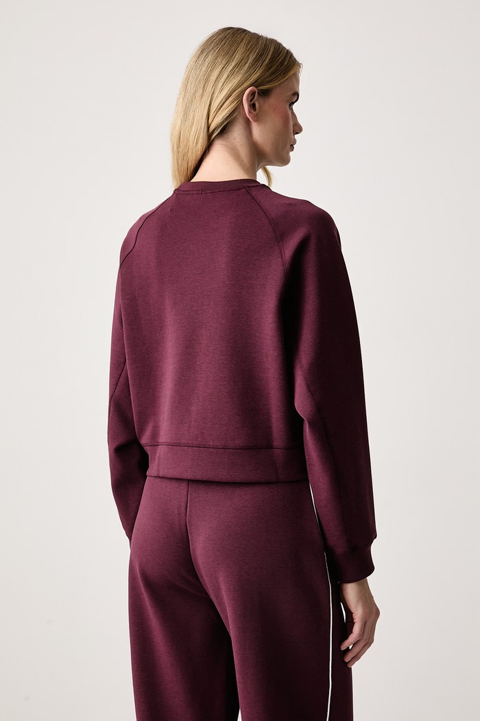 Oblečenie Guess Mikina dámska s viskózou SIBILLA V6BQ05.K6264 burgundské