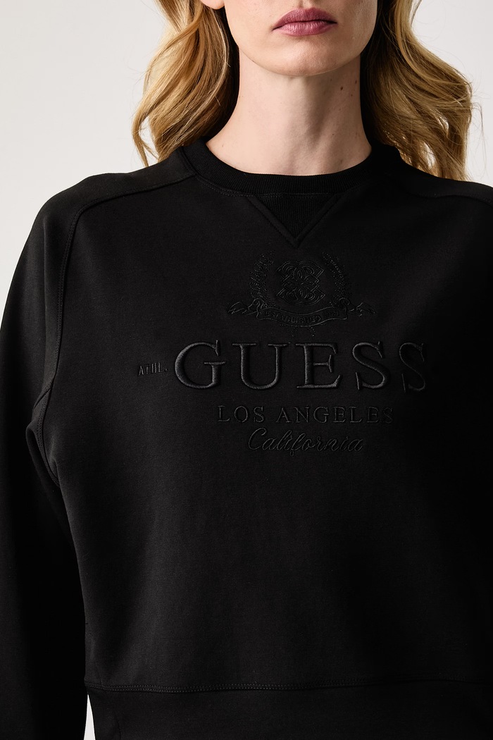 Mikina dámska s viskózou SIBILLA Guess V6BQ05.K6264 čierna