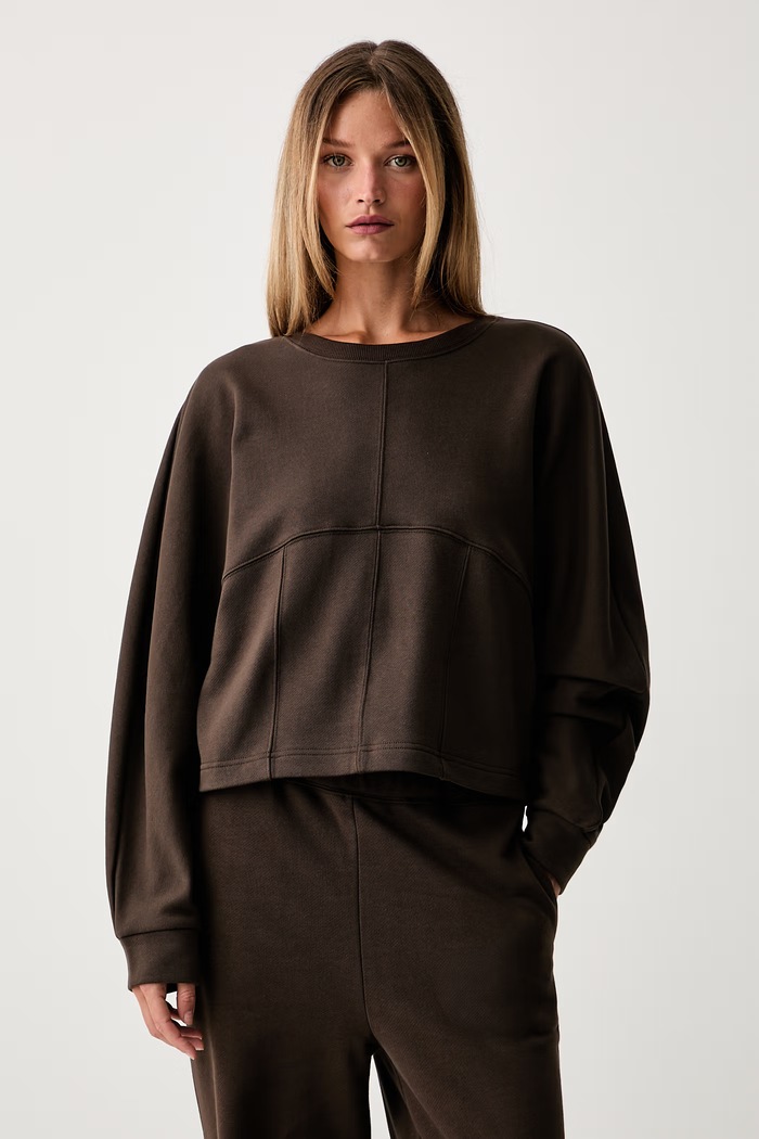 Twinset bluza damska bawełniana brązowy 262TP272A