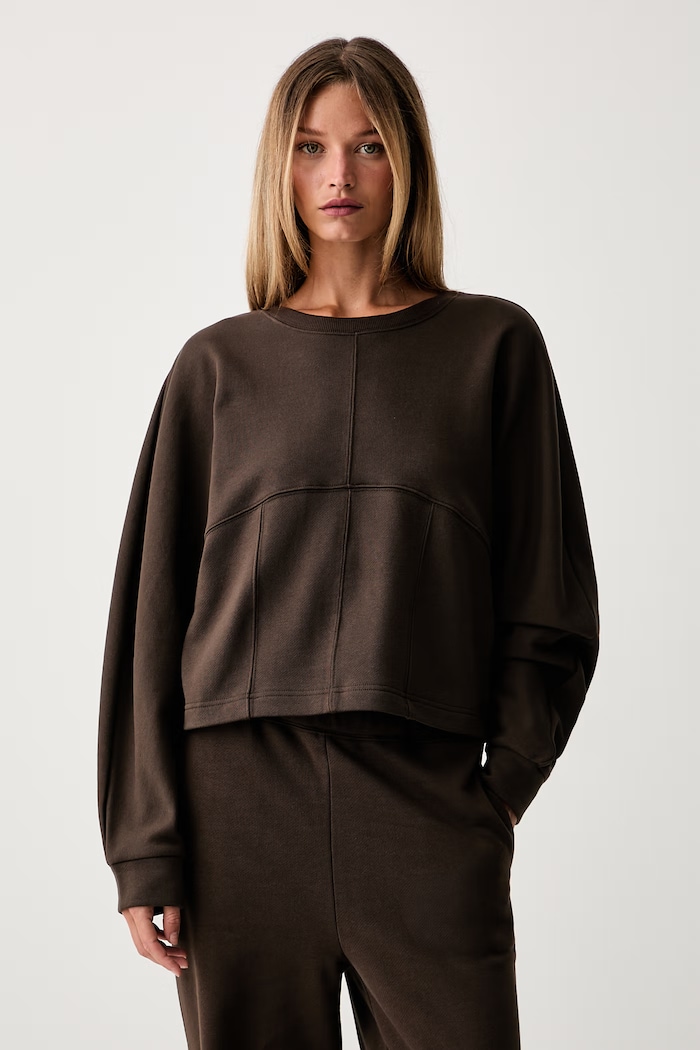 Twinset bluza damska bawełniana brązowy 262TP272A