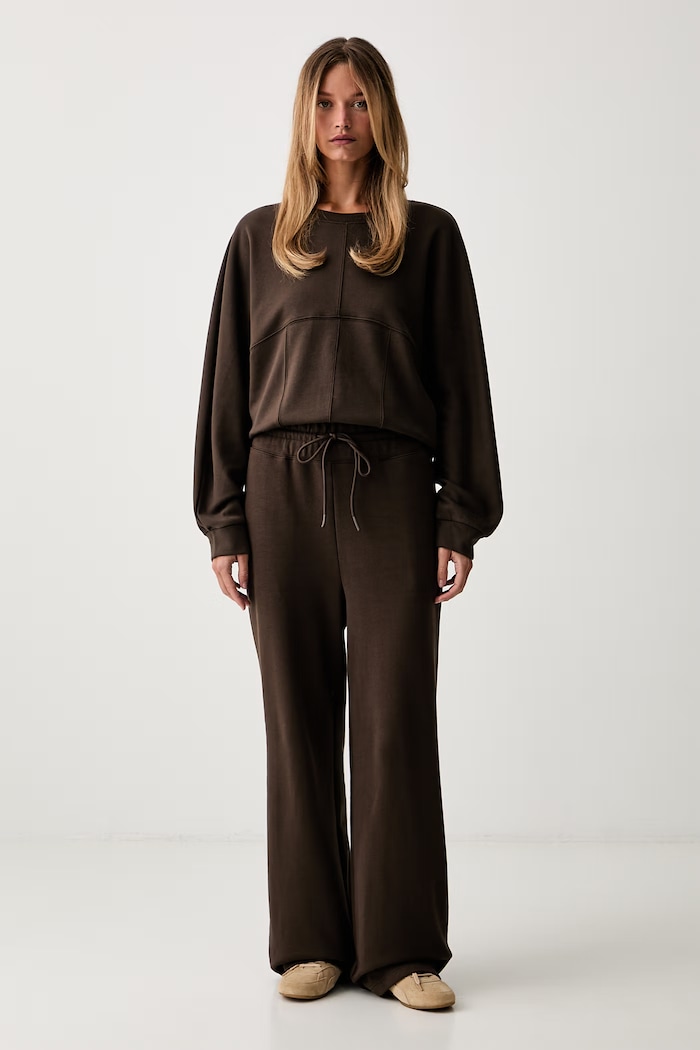 Twinset bluza damska bawełniana 262TP272A brązowy AW26