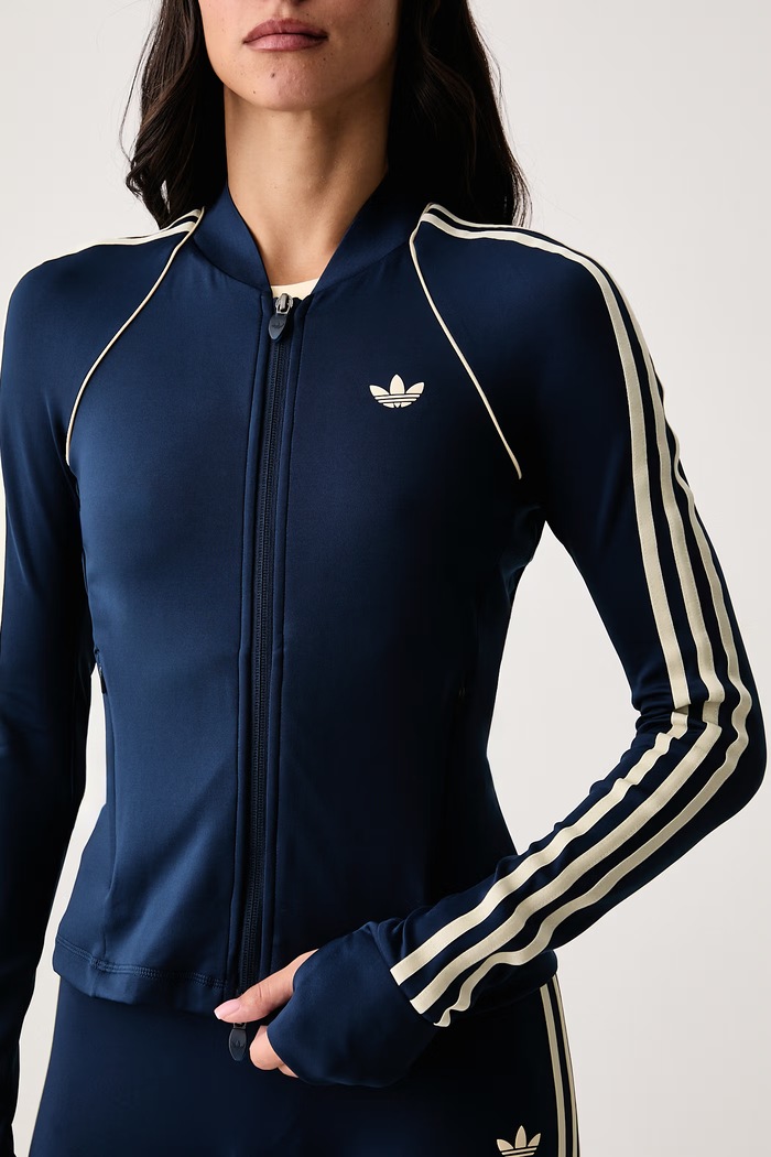 Tréningová mikina dámska Originals Sport adidas Performance KU3687 tmavomodrá
