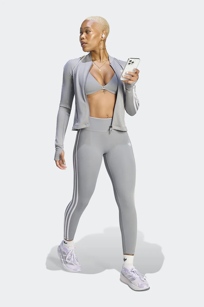 Oblečenie adidas Performance tréningová mikina dámska Originals Sport KT7030 sivá