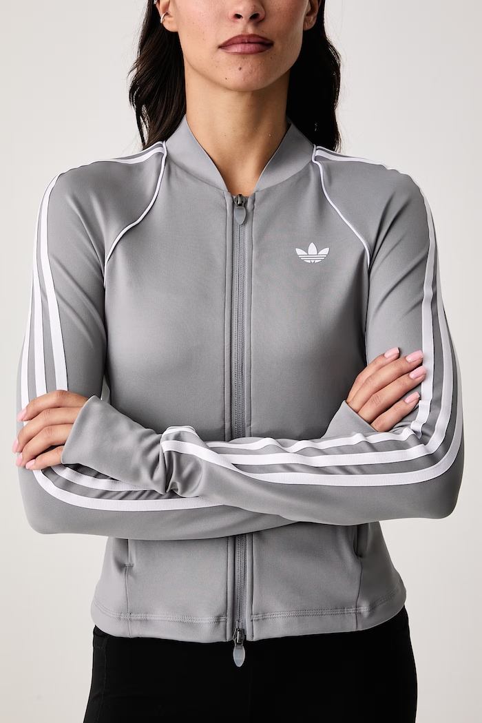 Tréningová mikina dámska Originals Sport adidas Performance KT7030 sivá
