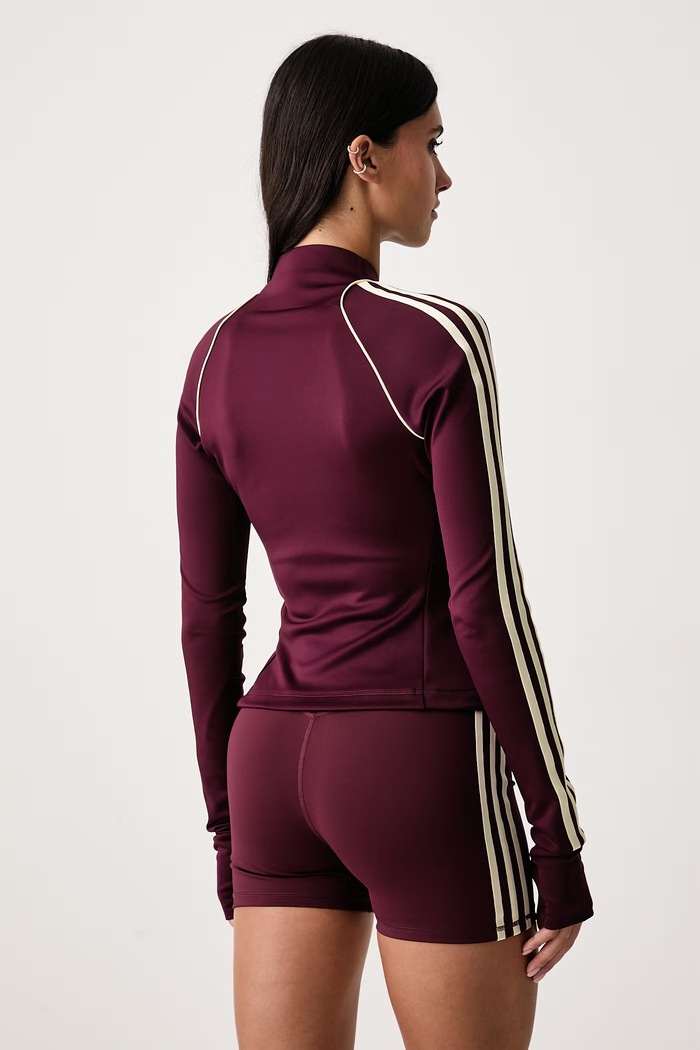 Odzież adidas Performance Bluza treningowa damska Originals Sport KT7027 bordowy