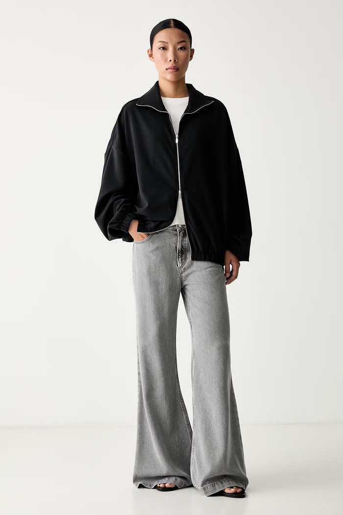 adidas Originals кофта на застёжке для женщин KY9249 чёрный AW26