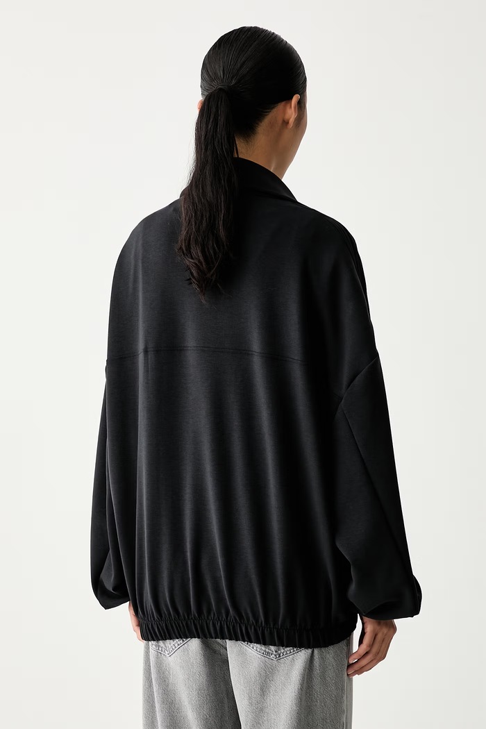 Одежда adidas Originals кофта на застёжке для женщин KY9249 чёрный