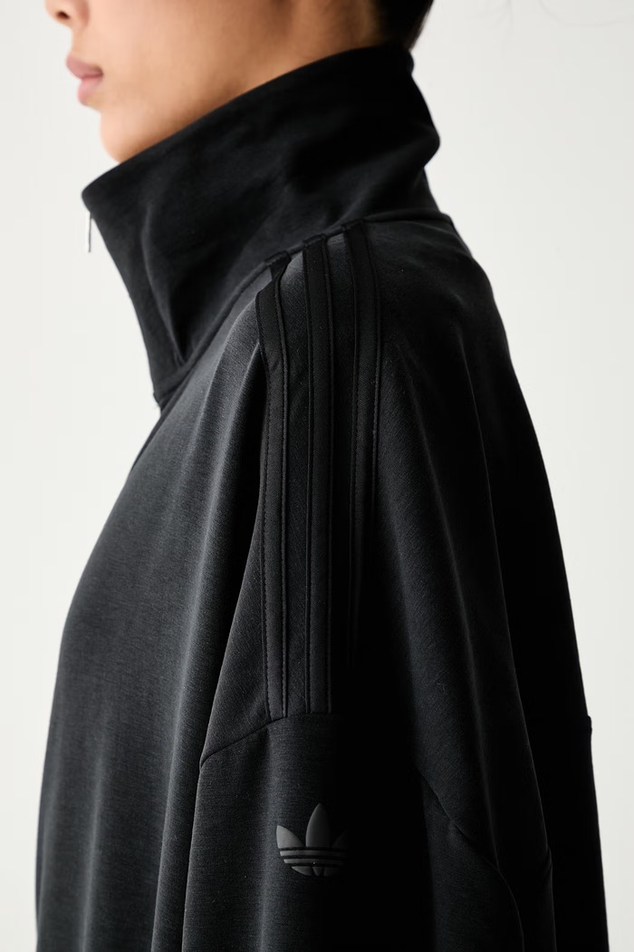 adidas Originals кофта на застёжке для женщин KY9249 чёрный