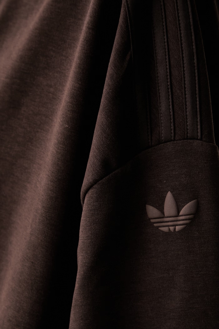 adidas Originals μπλούζα με κουμπιά Γυναικεία KY9248 καφέ