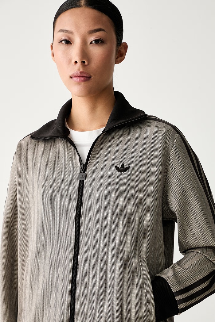 adidas Originals bluza rozpinana damska beżowy KX1868