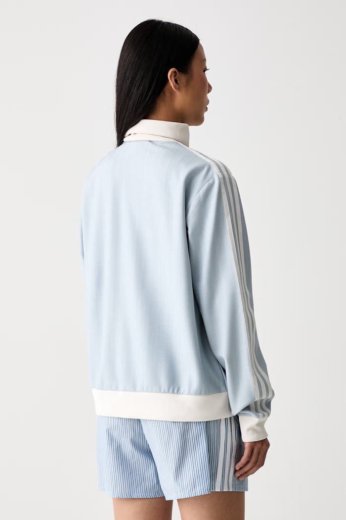 adidas Originals кофта на застёжке для женщин KX1867 голубой AW26