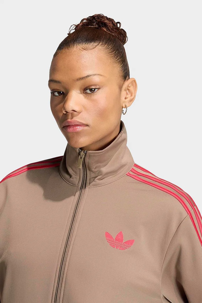 Bluza rozpinana damska Firebird adidas Originals KU8196 beżowy