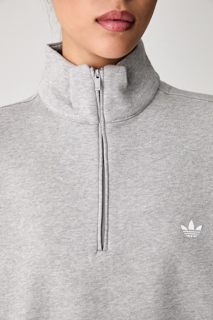 adidas Originals dukserica za žene s pamukom Essentials KT2316 siva